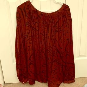 Plus Size Leopard Top